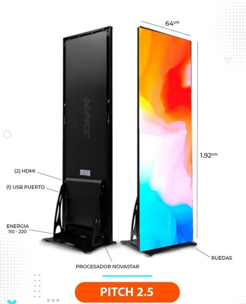 Alquiler Totem Led